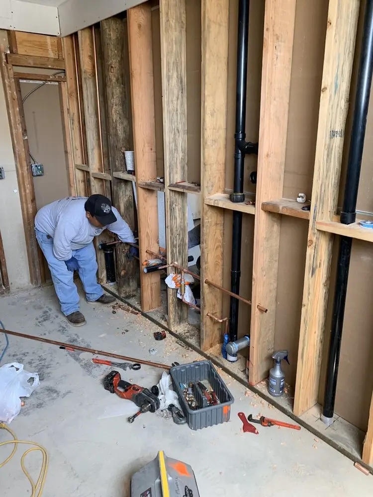 Commercial rough-in plumbing for Gas Line Repair in Habersham
